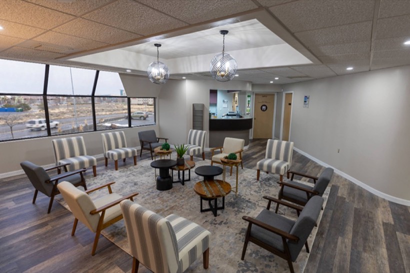 The waiting room at our Kennewick office